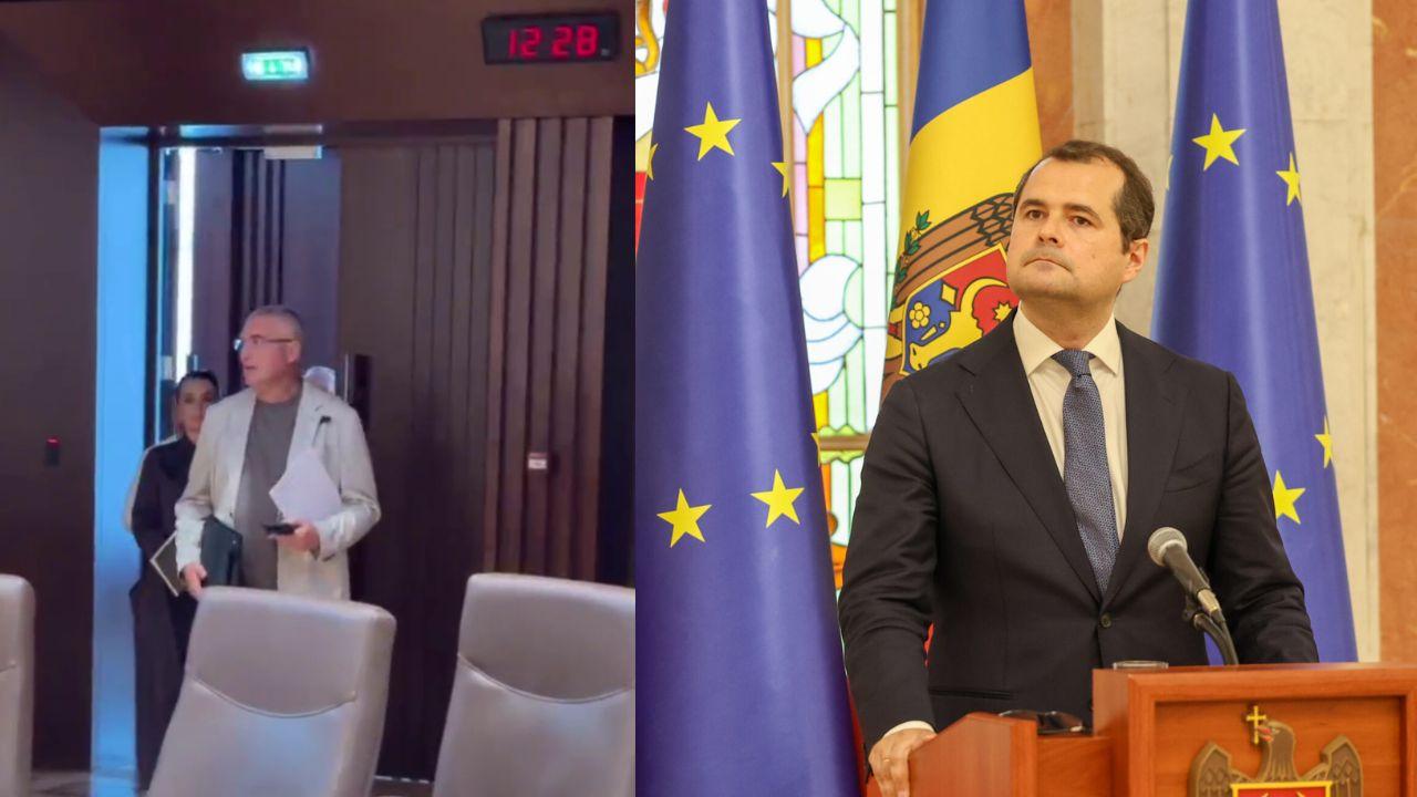 Tofan și Usatîi, schimb de replici după o întâlnire care nu a mai avut loc: „Să țineți minte, Guvernul acesta o să moară din «roddom»”