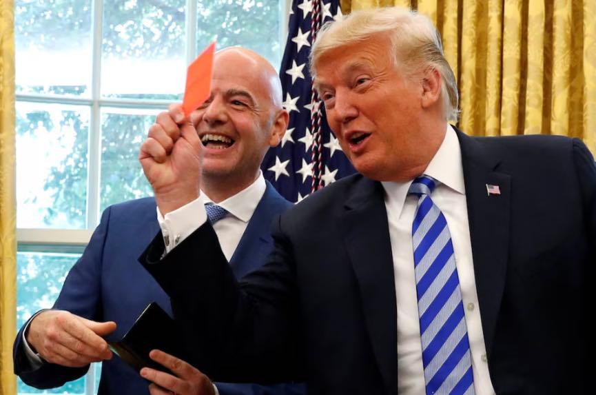 UPDATE/ Trump confirmă că l-a sunat pe președintele FIFA  pentru a obține anularea suspendării unui fotbalist american: „Acela nu a fost fault, iar arbitrul a fost cam suspect”