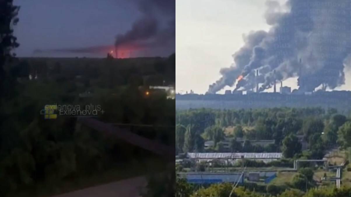 Ucraina anunță lovituri asupra unor rafinării, a unei stații de comprimare a gazelor și a unui aerodrom militar din Rusia