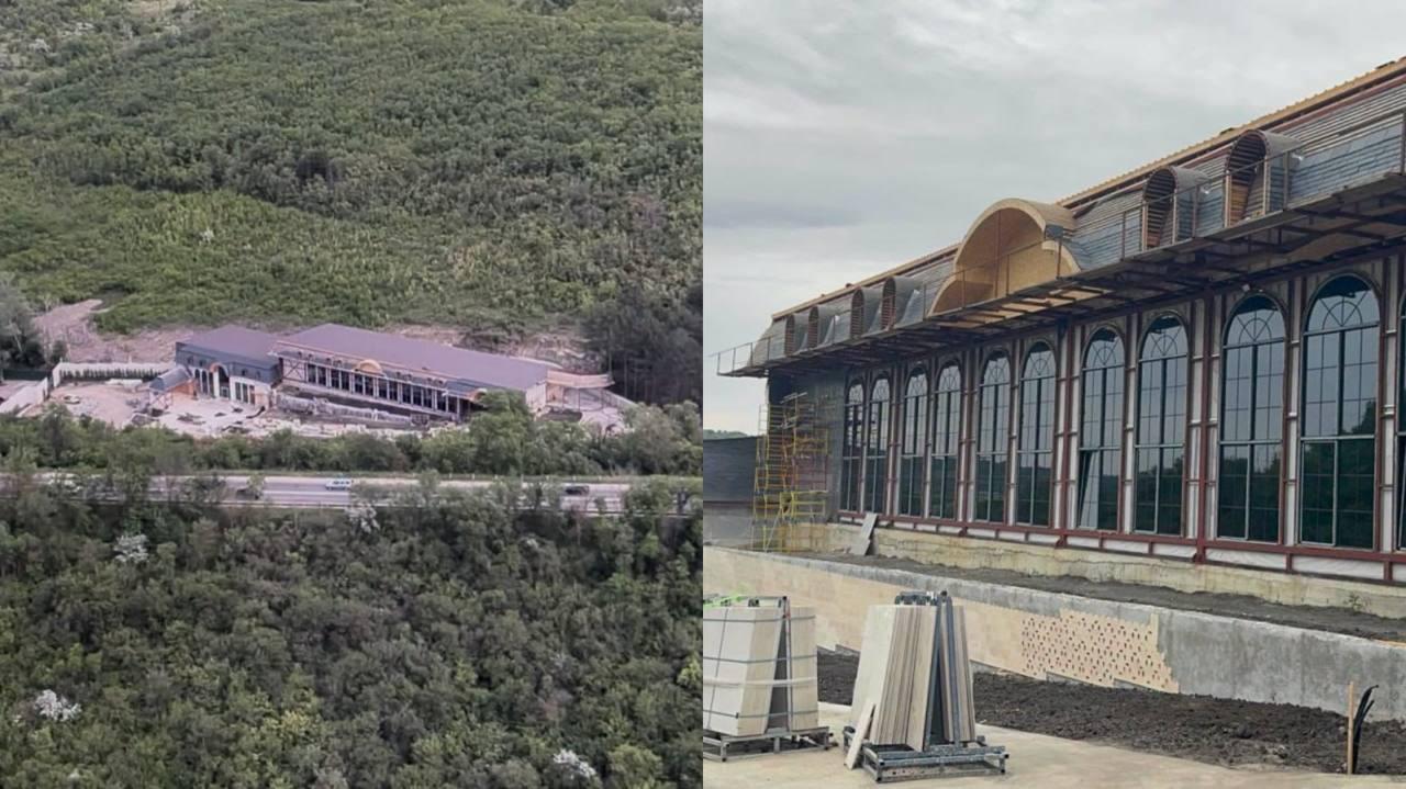 Construcție imensă într-o pădure autorizată ca „terasă”. Procurorii au descins într-o cauză penală cu prejudicii de milioane de lei