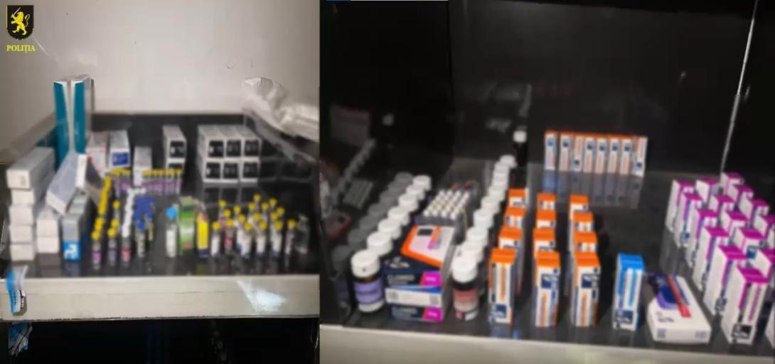 Magazin online de vânzare ilegală a medicamentelor cu steroizi. Pe piață urmau să ajungă preparate de 10 mil. de lei