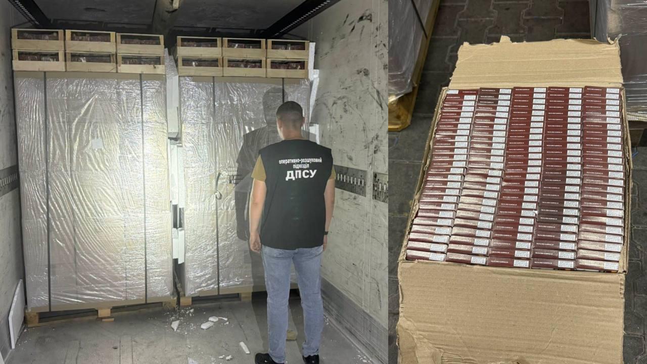 FOTO | R. Moldova devine piață de desfacere a țigărilor de contrabandă. Un lot uriaș de produse din tutun din Ucraina, descoperit la frontieră