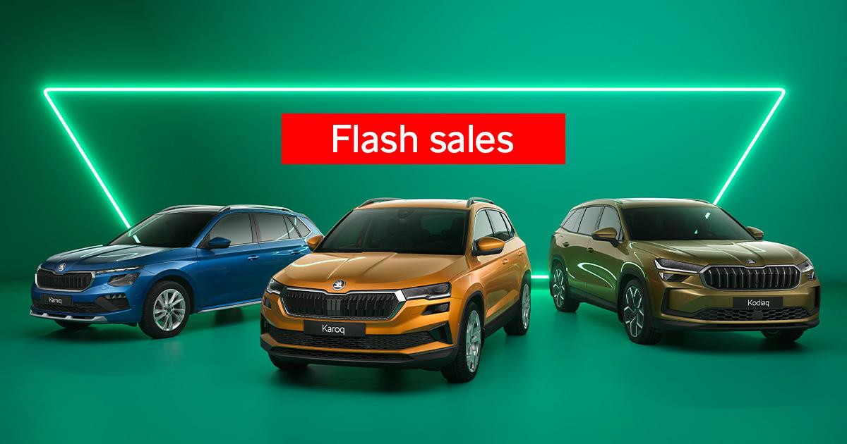 Škoda Moldova запускает FLASH SALES: каждую неделю только 20 автомобилей доступны по специальным ценам