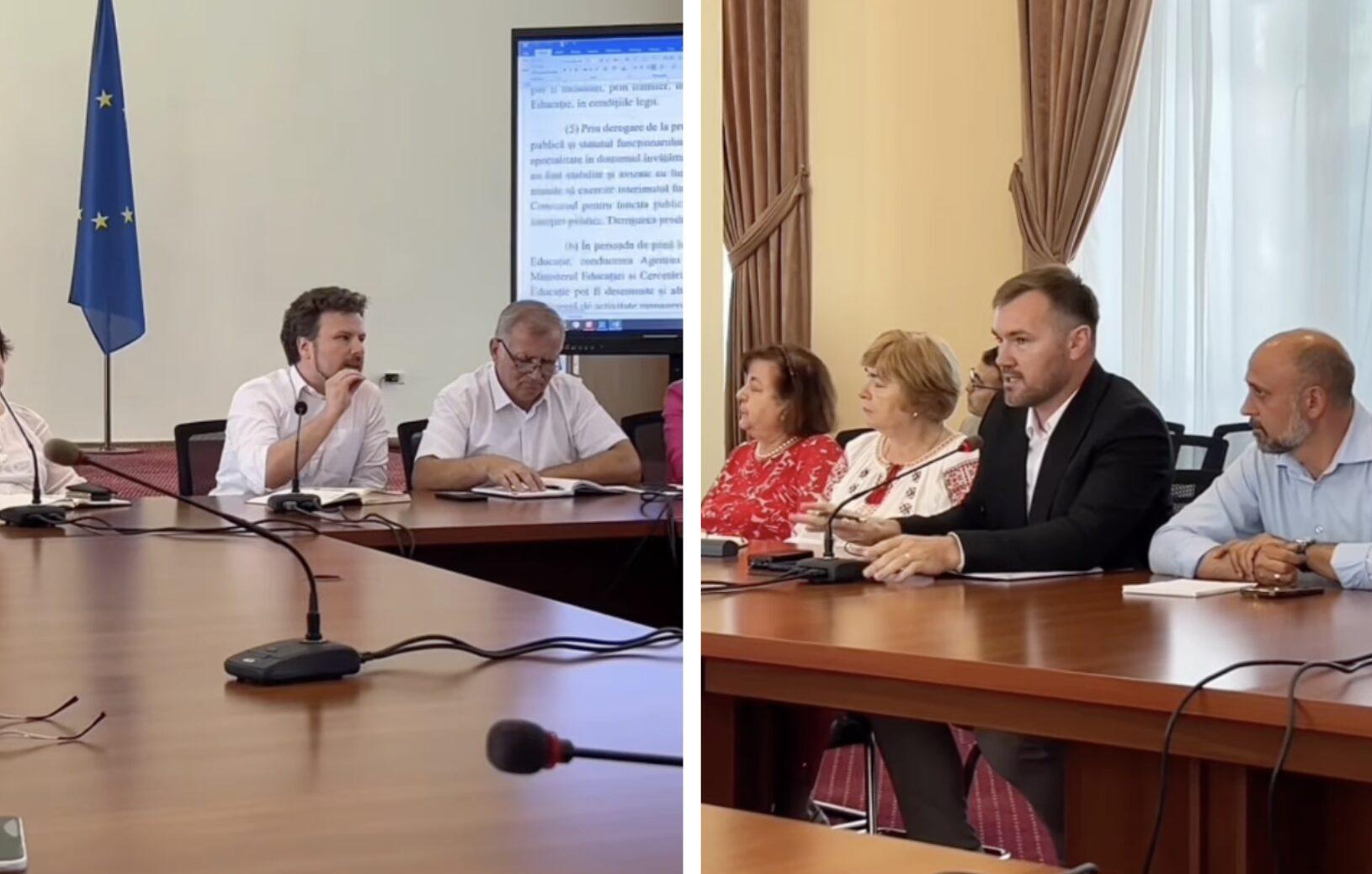 «Встали и вышли за дверь». Между Перчуном и вице-мэром Кишинева произошла перепалка на консультациях по реформе Restart