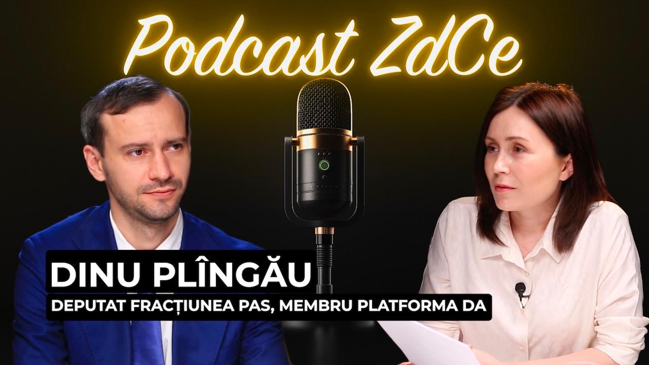 VIDEO/ „Trebuie curățenie”. Anchetă parlamentară pe întreprinderile de stat, fără participarea opoziției. Dinu Plîngău, deputat în fracțiunea PAS, membru al Platformei DA, la Podcast ZdCe