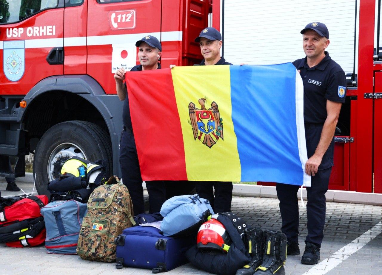 Pompierii din R. Moldova au pornit spre Grecia, unde vor interveni în sprijinul autorităților locale în cadrul Mecanismului de Protecție Civilă al UE